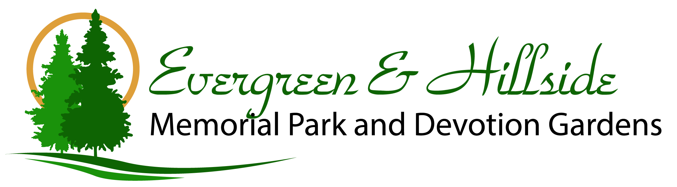 Evergreen Hillside Memorial Parks and Devotion Gardens logo